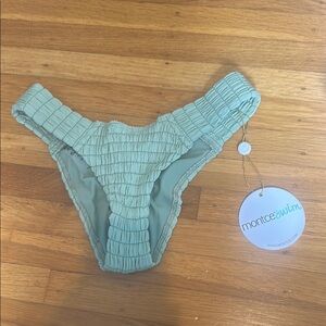 Montce Swim Pistachio Uno Bikini Bottom